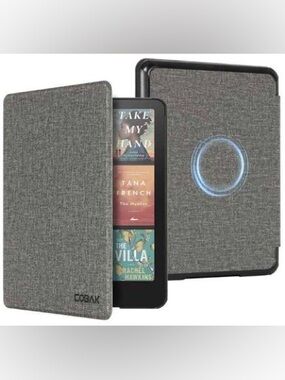 Grey Case for 7" Kindle Paperwhite with Auto Wake/Sleep